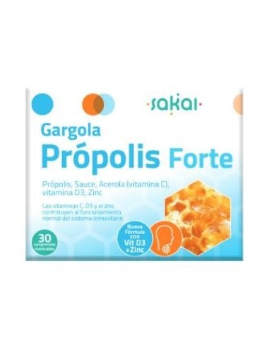 Gargola Propolis Forte 30Comp Mast. de Sakai