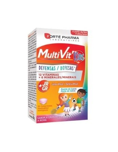 Multivit Junior 30 Comprimidos Forte Pharma