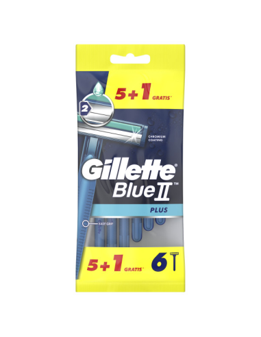 Gillette Maquinilla Desechable Blue2 Fija 5+1Ud Gillette