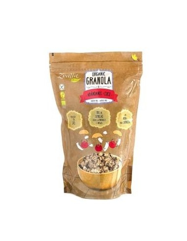Granola De Arandanos Y Coco 300 Gramos Bio Sg Vegan Zealia