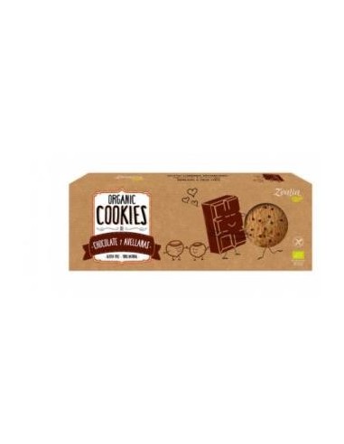Cookies De Chocolate Y Avellanas 135 Gramos Bio Sg Zealia