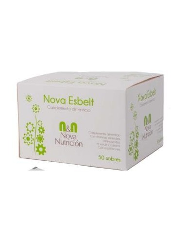 Nova Esbelt Sabor Manzana 50 Sobres Sg Vegan N&N Nova Nutricion