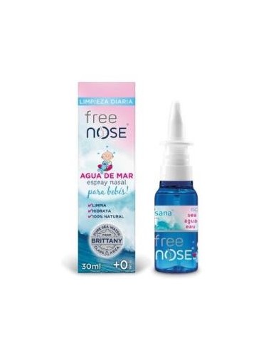Free Nose Agua De Mar Isotonic +0 Spray Nasal 30 Ml Ysana