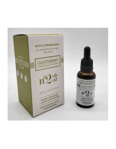 Aceite Ultrahidratante Nº 2 Con Onagra Eco 30 Mililitros Oleotherapy
