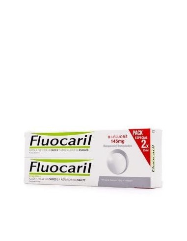 Fluocaril Duplo Blanqueador Dentifrico 2X75 Mililitros Fluocaril