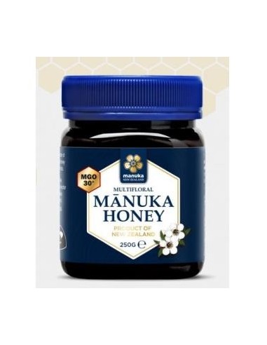 Miel De Manuka Raw Mgo 30+ Multifloral 250 gramos de Manuka New Zeland