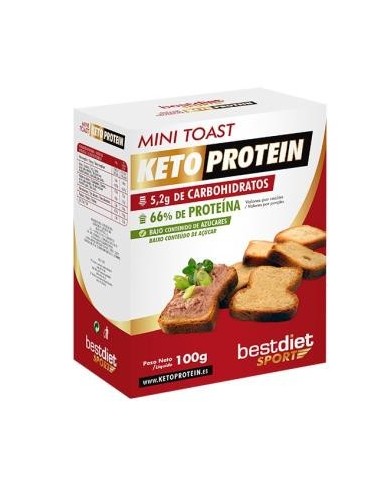 Mini Toast Tostadas 100 Gramos Keto Protein