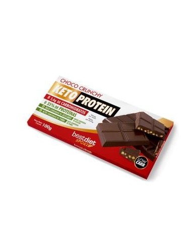 Choco Crunchy Tableta 100 Gramos Keto Protein