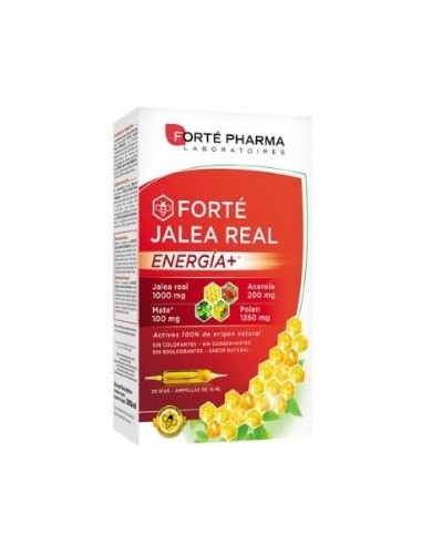 Forte Jalea Real Energia+ 20 Ampollas Forte Pharma