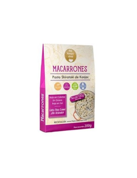 Macarrones De Konjac 200Gr. de The Konjac Shop