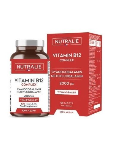 Vitamina B12 Complex 120 Cápsulas  Nutralie