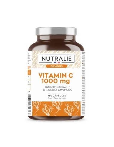 Vitamina C 1000Miligramos 180 Cápsulas  Nutralie