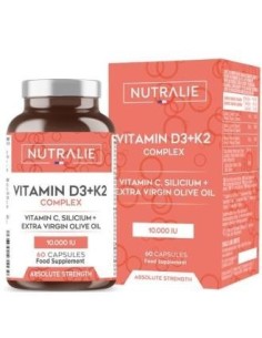 Vitamina D3+K2 Complex 60Cap. de Nutralie