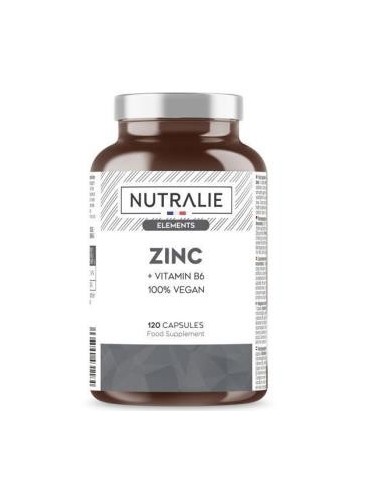 Zinc + Vitamina B6 120 Cápsulas  Nutralie
