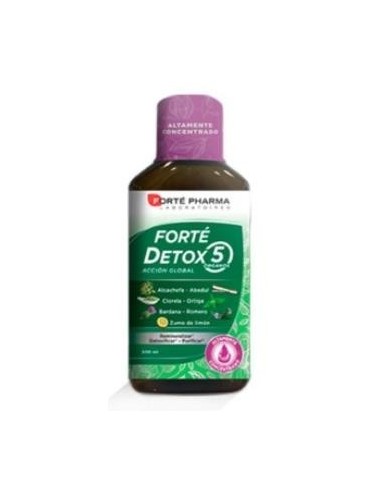 Forte Detox 5 Organos 500 Mililitros Forte Pharma