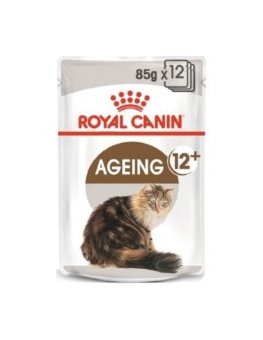 Royal Feline Ageing +12 Pouch Caja 12X85 Gramos Royal Canin Vet