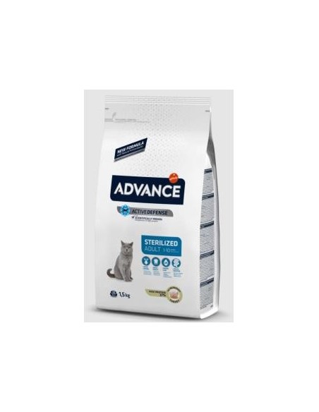 Advance Feline Adult Sterilized Pavo 1,5 Kilos Advance Vet