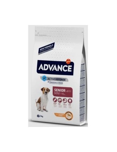 Advance Canine Senior Mini Pollo Arroz 3 Kilos Advance Vet