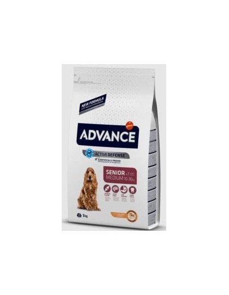 Advance Canine Senior Medium Pollo Arroz 3 Kilos Advance Vet
