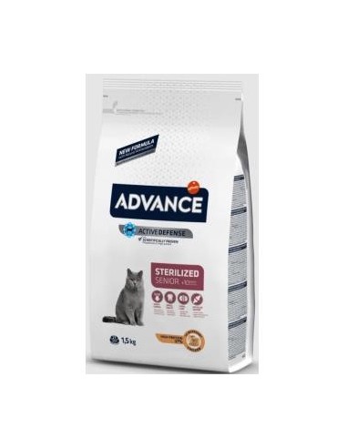 Advance Feline Senior+10 Steril. Pollo 1,5 Kilos Advance Vet