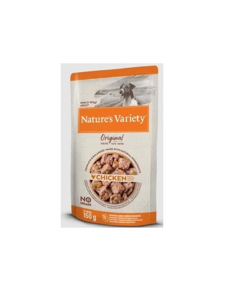 Nature´S V. Canine Adult Pate Mini Pollo 8X150 Gramos Nature S Variety Vet