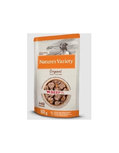 Nature´S V. Canine Adult Pate Mini Buey 8X150 Gramos Nature S Variety Vet