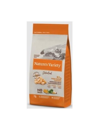 Nature´S Variety Feline Adult Steril Pollo 7 Kilos Nature S Variety Vet