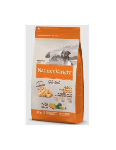 Nature´S Variety Canine Adult Mini Pollo  1,5 Kilos Nature S Variety Vet