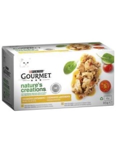 Gourmet Nature Chicken  Caja 24X85 Gramos Purina Vet