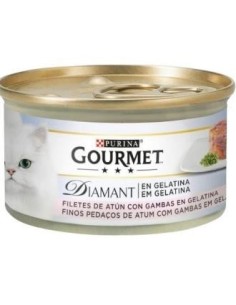 Gourmet Diamant Laminas Atun Gambas Gelat. 24X85Gr Purina Vet