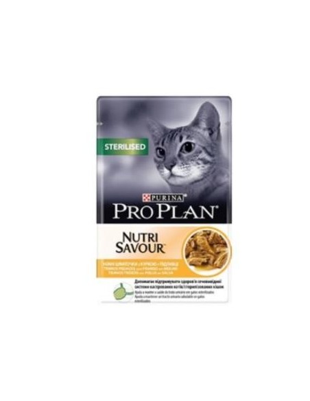 Pro Plan Feline Sterilised Pollo 26X85 Gramos Purina Vet