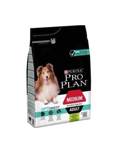 Pro Plan Canine Adult Digest Medium Cordero 3 Kilos Purina Vet