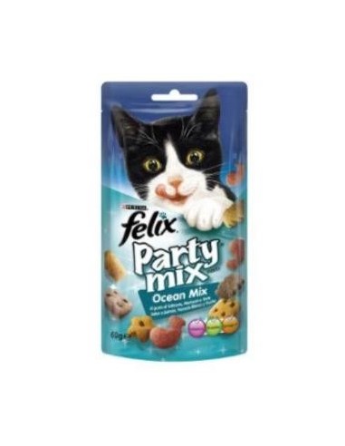 Felix Party Feline Mix Ocean Caja 8X60 Gramos Purina Vet