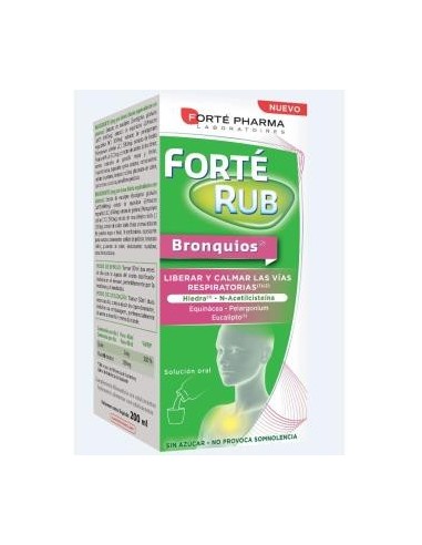 Forte Rub Bronquios Jarabe 200 Mililitros Forte Pharma