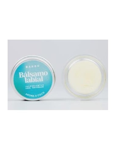 Balsamo Labial Hidratante Coco 5 Ml Eco Vegan Banbu