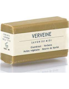 Jabon En Pastilla De Verbena 100Gr. Bio de Savon Du Midi