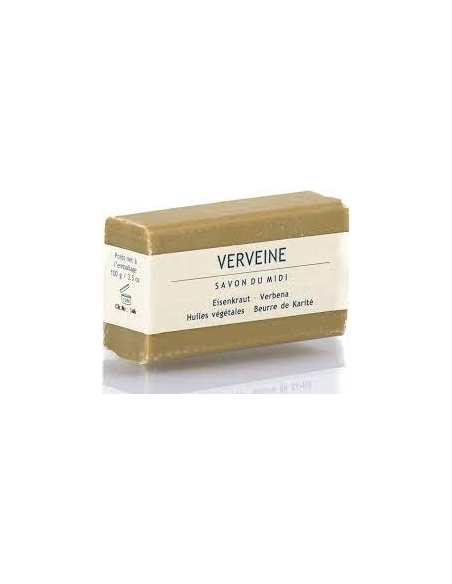 Jabon En Pastilla De Verbena 100Gr. Bio de Savon Du Midi