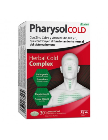 Pharysol Cold 30 Comprimidos Reva