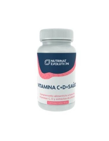 Vitamina C+D+Sauco 30Comp. de Nutrinat Evolution