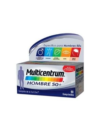 Multicentrum Hombre Select 50+ 90 Comprimidos Multicentrum