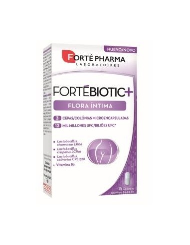 Fortebiotic+Flora Intima 15 Cápsulas  Forte Pharma