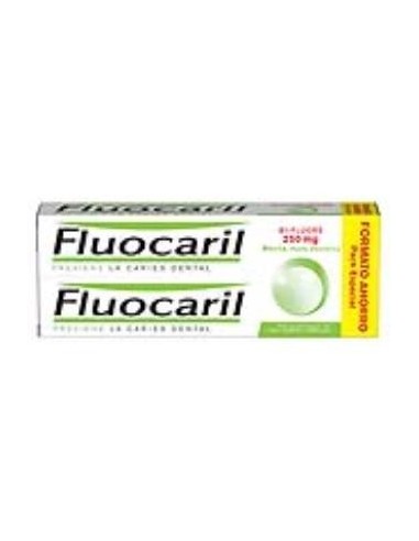 Fluocaril Bi-Fluore 250Miligramos Duplo Menta   2X125 Ml Fluocaril