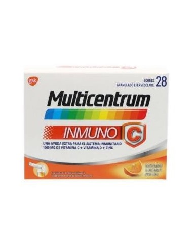 Multicentrum Inmuno-C 28 Sobres Eferv. Multicentrum