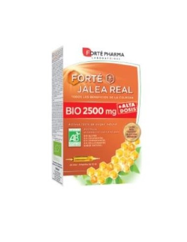 Forte Jalea Real 2500Miligramos 20 Ampollas Bio Forte Pharma
