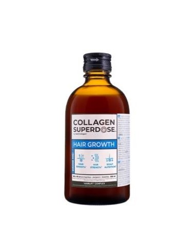 Collagen Superdose Hair Growth Cabello 300 Mililitros Gold Collagen