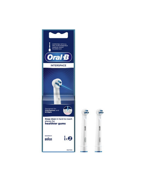 Recambio Cepillo Recargable Interspace 2 Unidades Oral-B