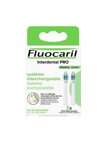 Fluocaril Interdental Pro Suave 2 Recambios. Fluocaril
