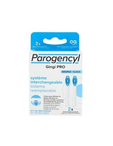 Parongecyl Interdental Pro Suave 2 Recambios. Parogencyl