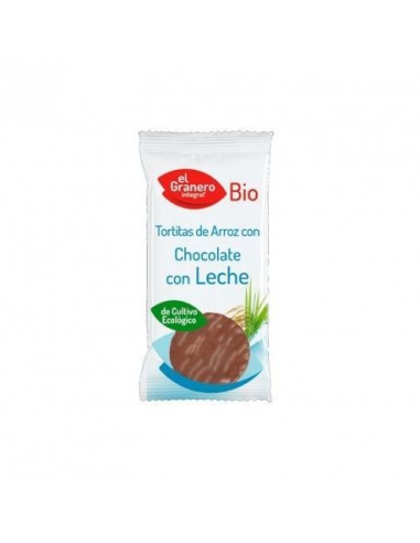 Tortitas De Arroz Y Chocolate Con Leche 100Gr Bio de El Granero