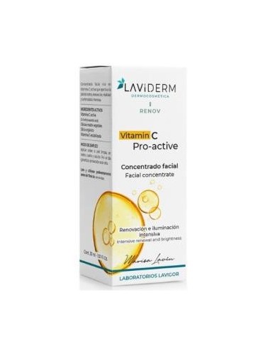 Laviderm Vitamina C Pro-Active Facial 30 Mililitros Lavigor